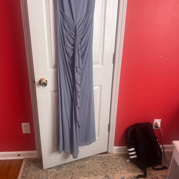 Elle Maxi Dress in Dusk Blue - Picture 4 of 10